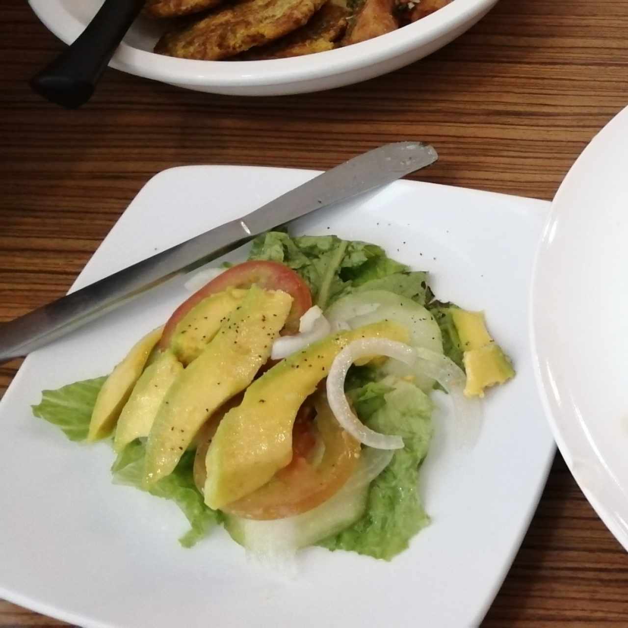 Ensalada de entrada 