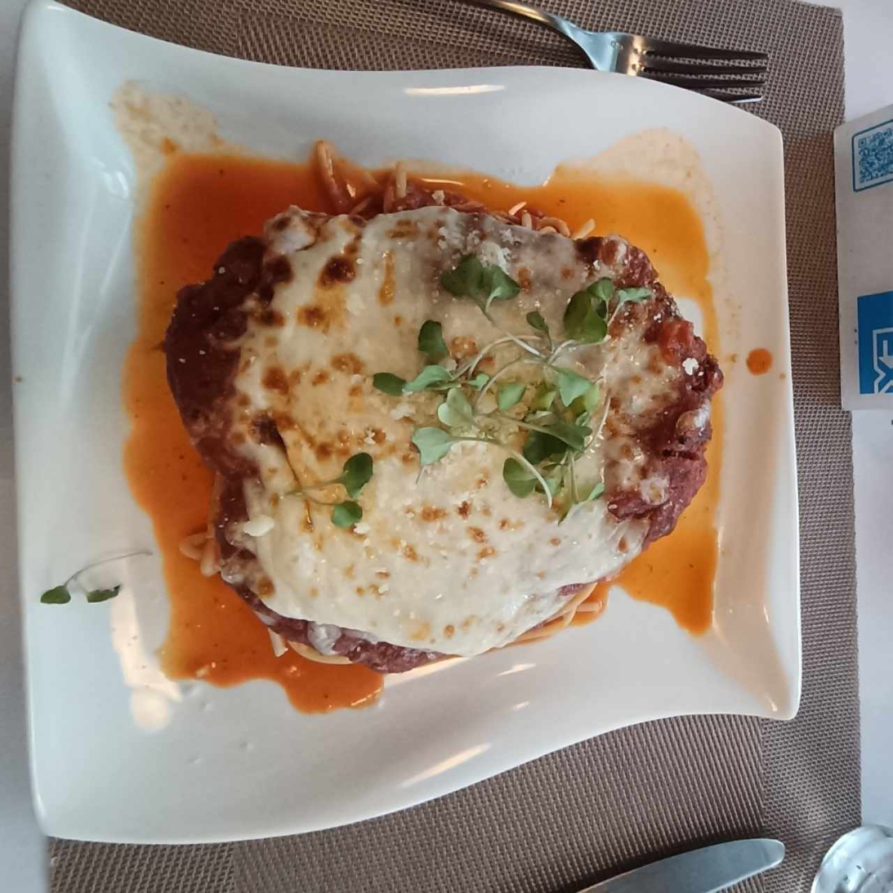 Platos Fuertes - Chicken Parmesan