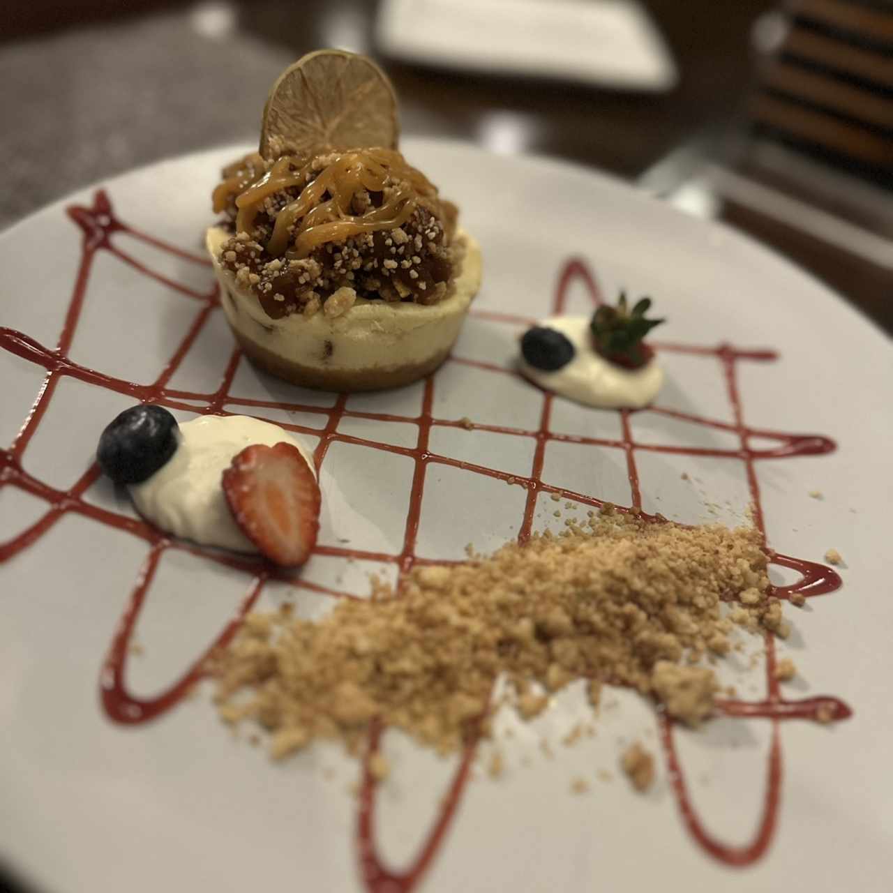 POSTRES - Apple Pie Cheesecake