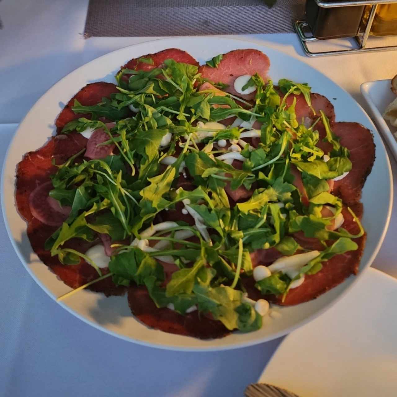 Entradas - Smoked Carpaccio