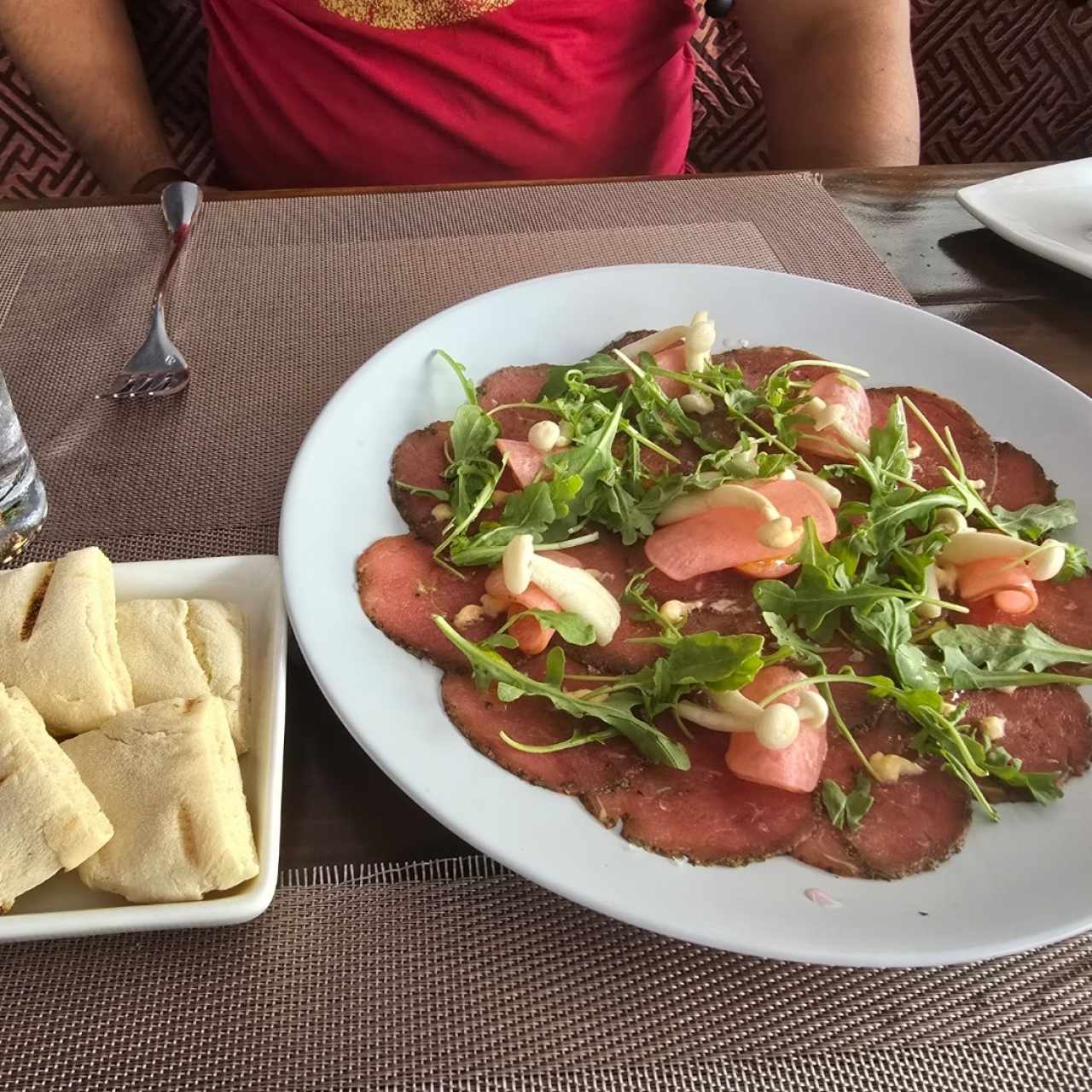 Entradas - Smoked Carpaccio