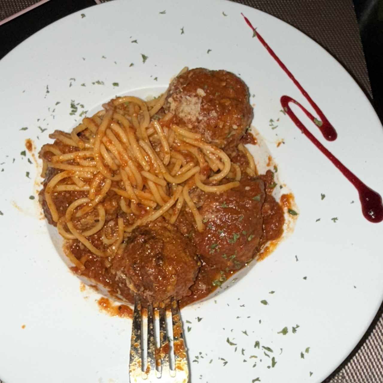 Pastas - Spaghetti & Meatballs