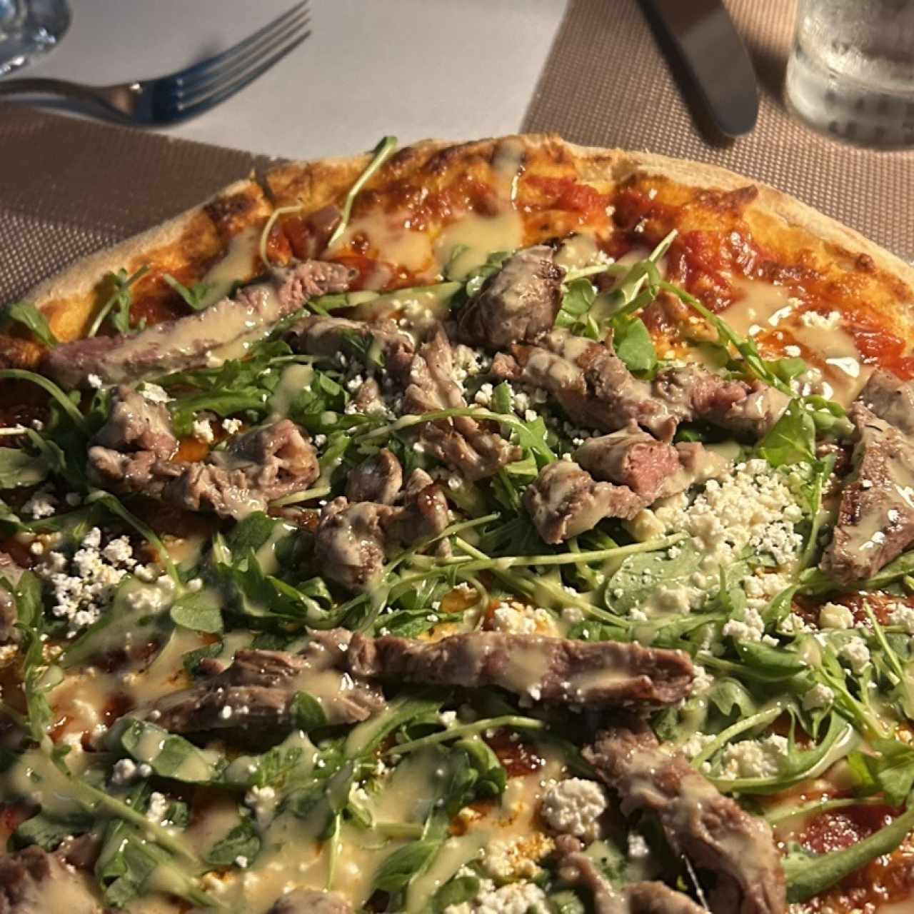Pizza de filete
