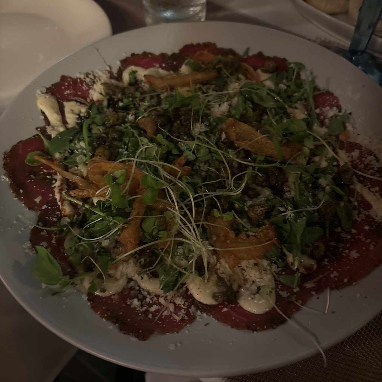 Entradas - Smoked Carpaccio