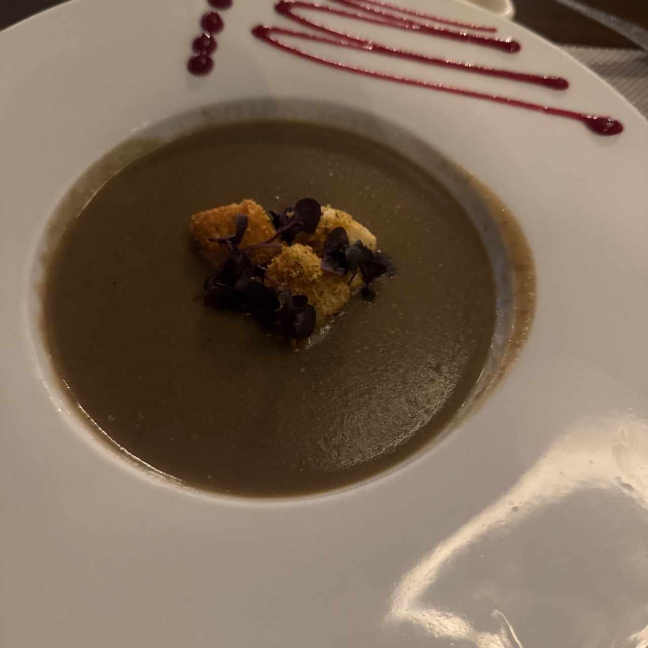 Sopa de lentejas 