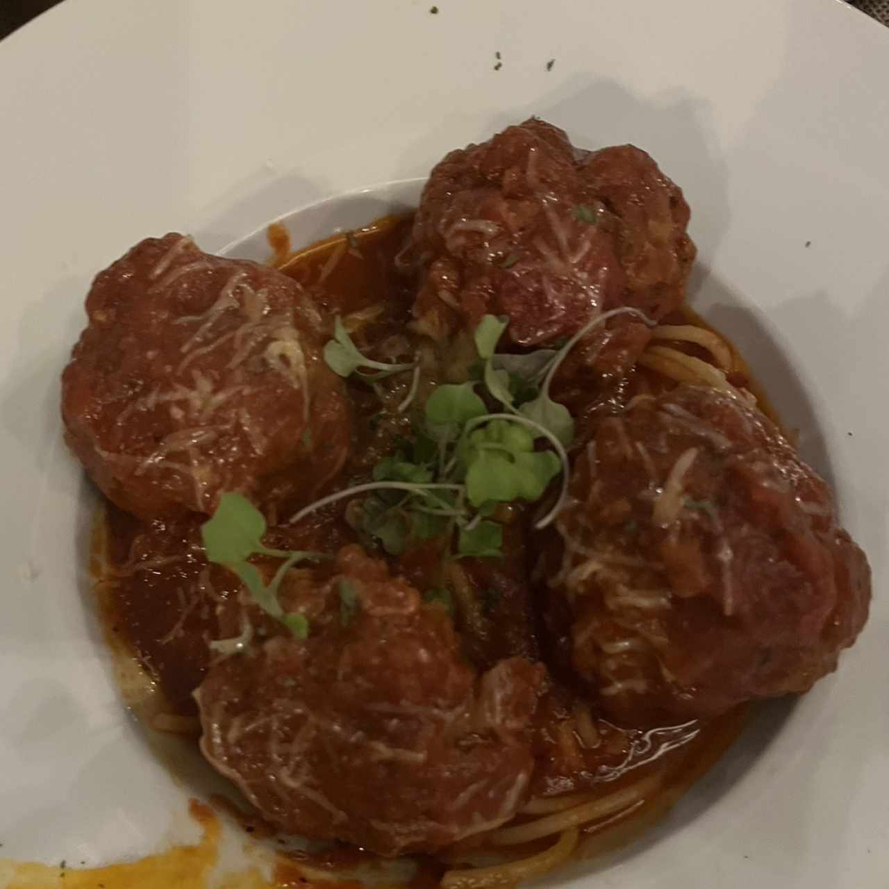 Pastas - Spaghetti and Meatballs