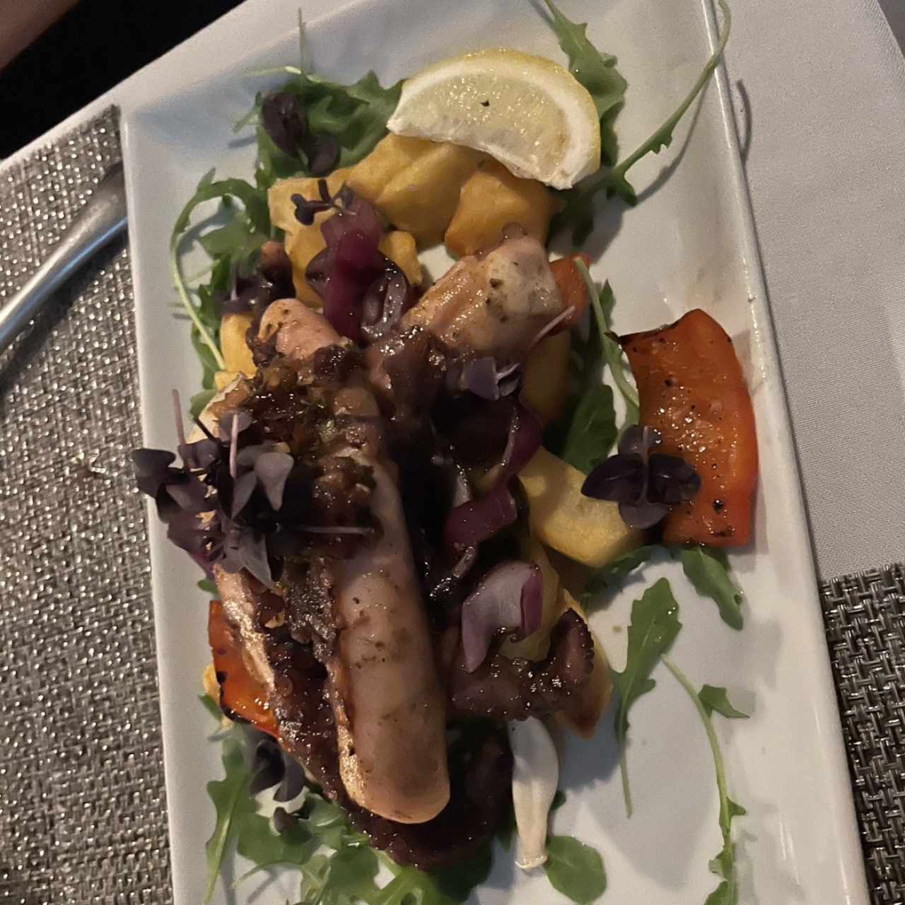 Menú Grill - Pulpo 6oz
