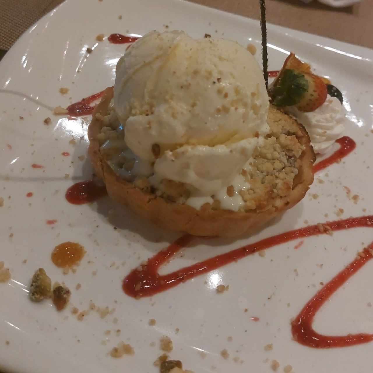 POSTRES - Apple Pie Cheesecake