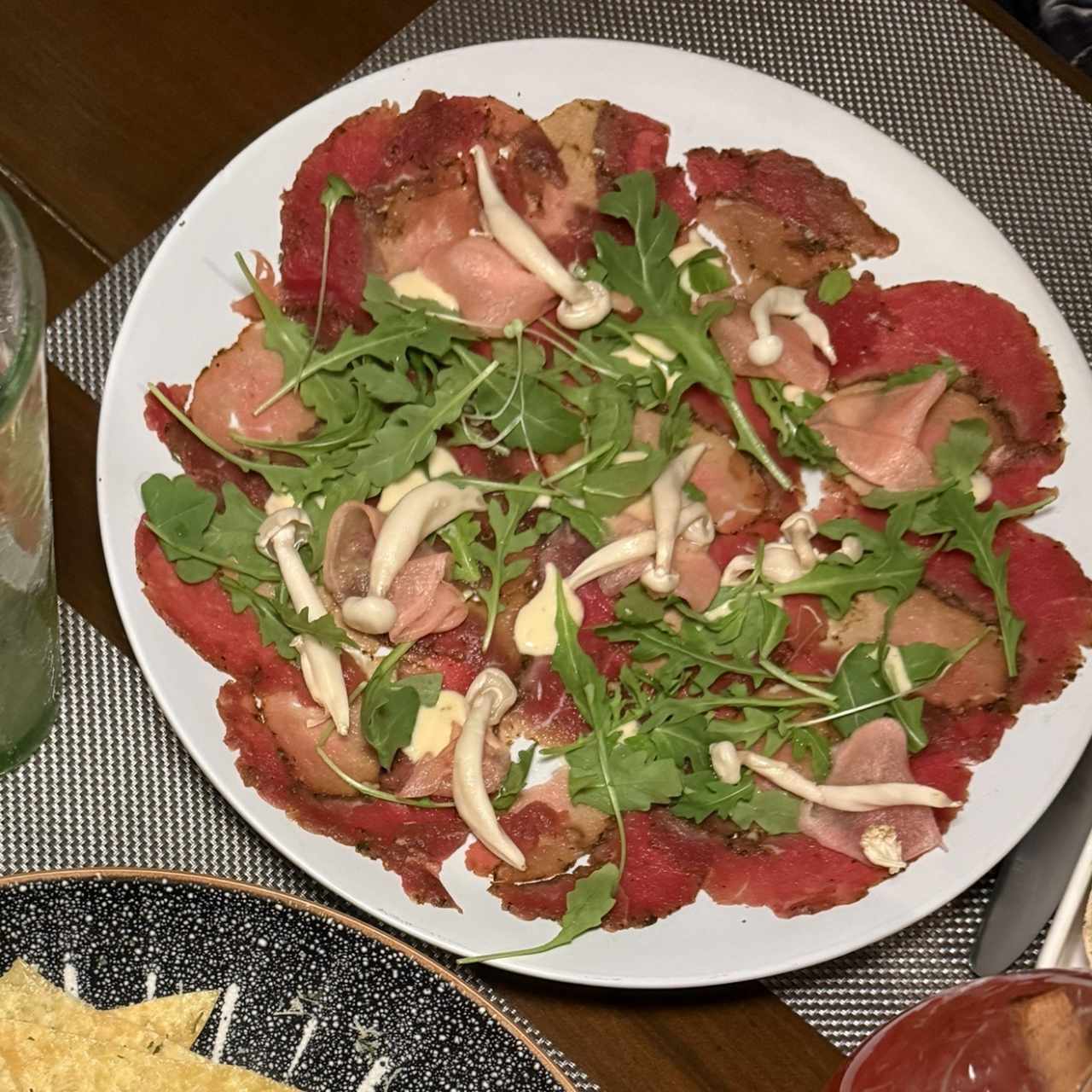 Entradas - Smoked Carpaccio