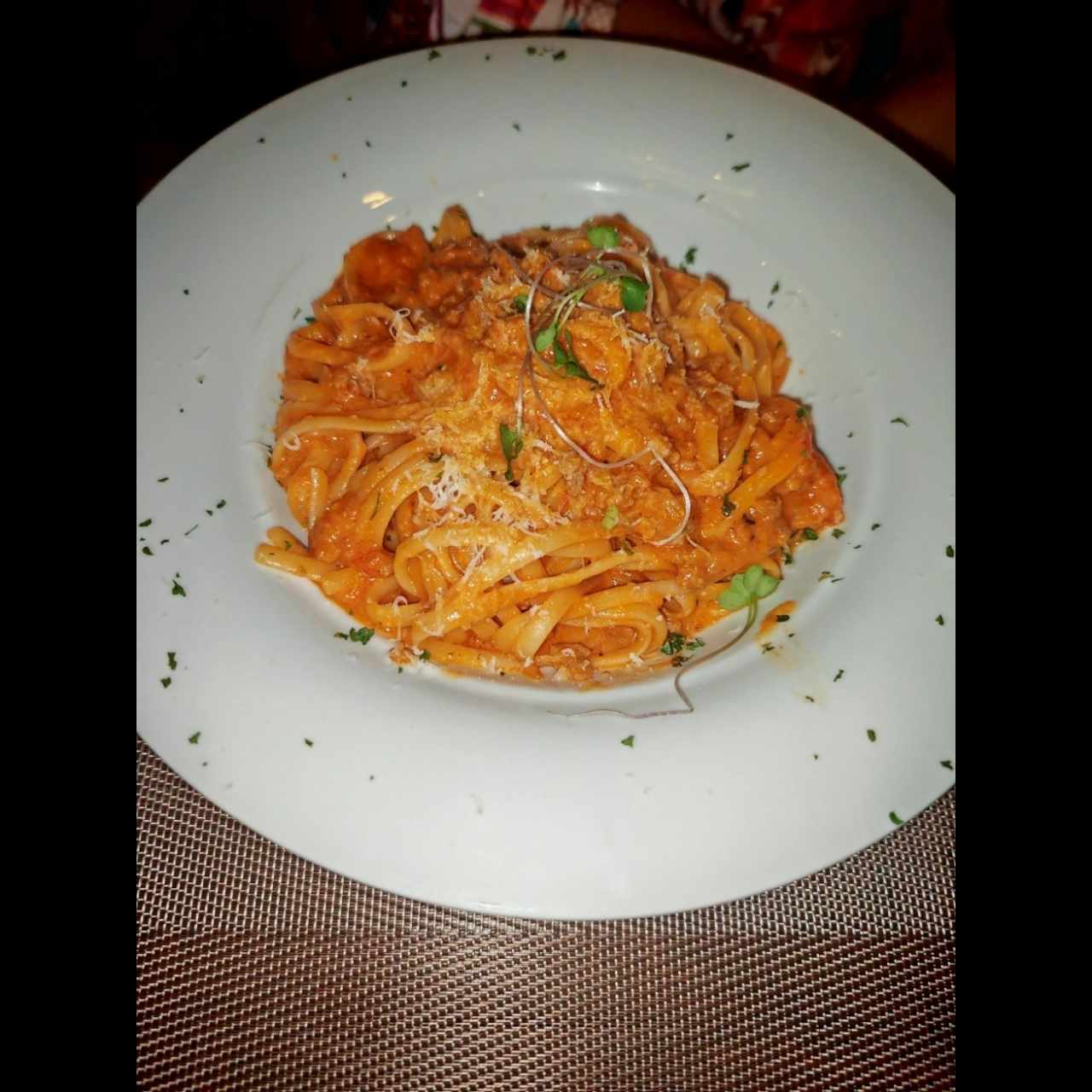 Pastas - Sausage Linguini