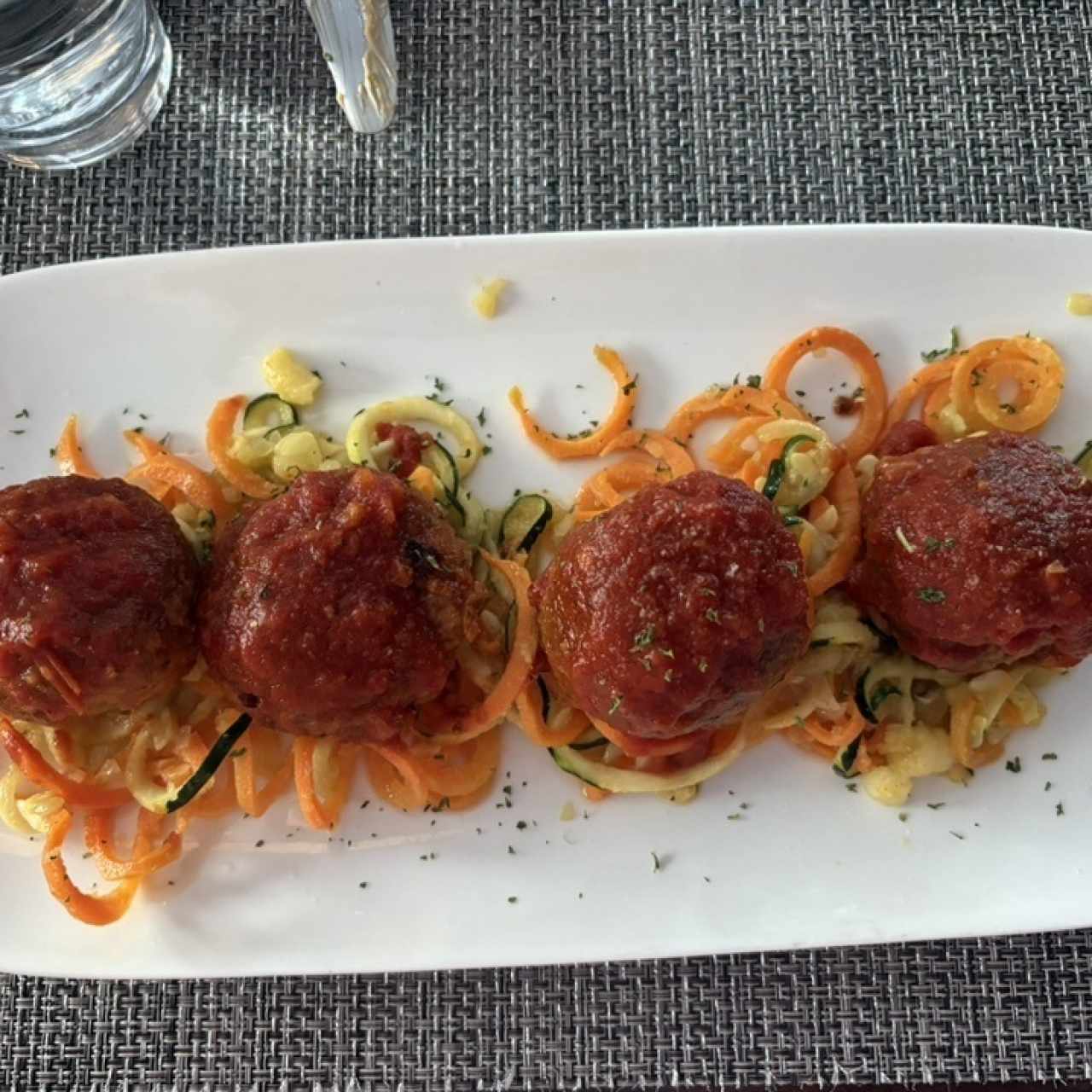 Menú Vegano - Albondigas Veganas