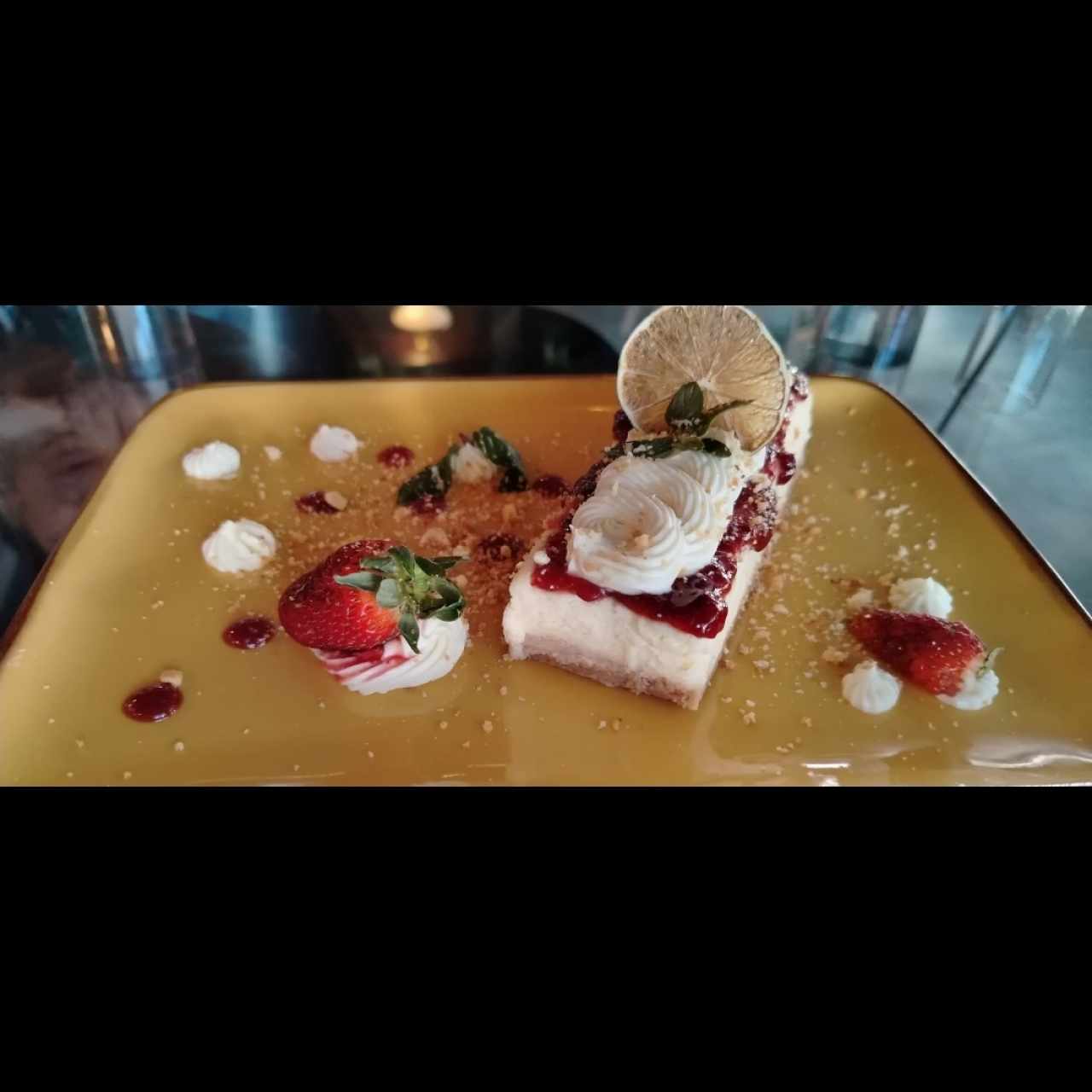 POSTRES - Cheesecake de Fresa