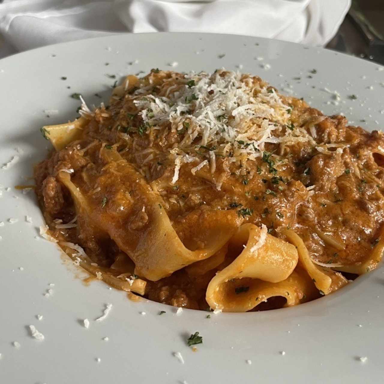 Pappardelle A La Bolognese