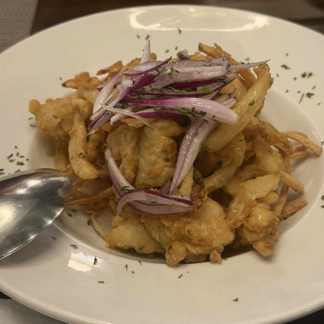 Entradas - Ceviche Frito