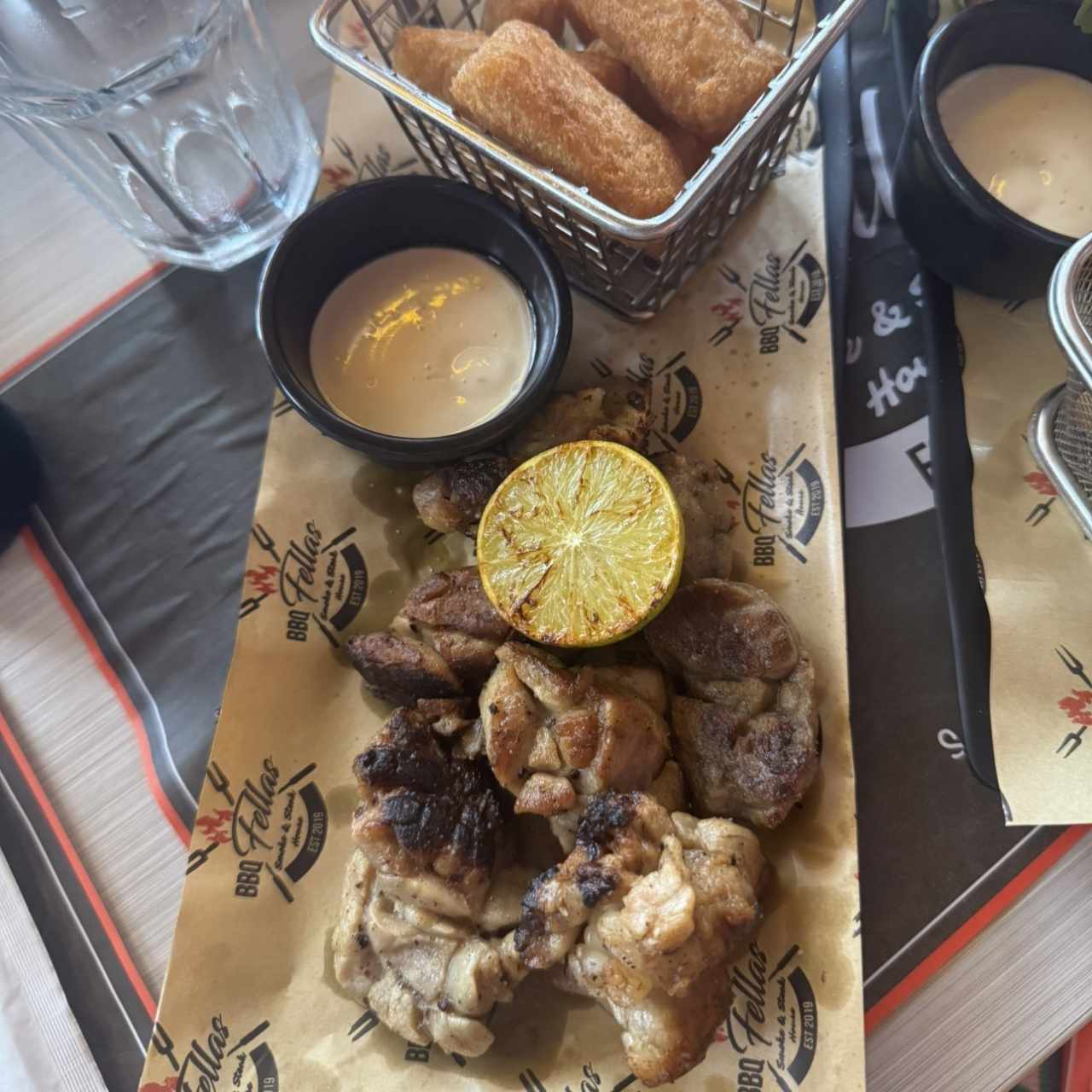 Mollejas de ternera sal y limón
