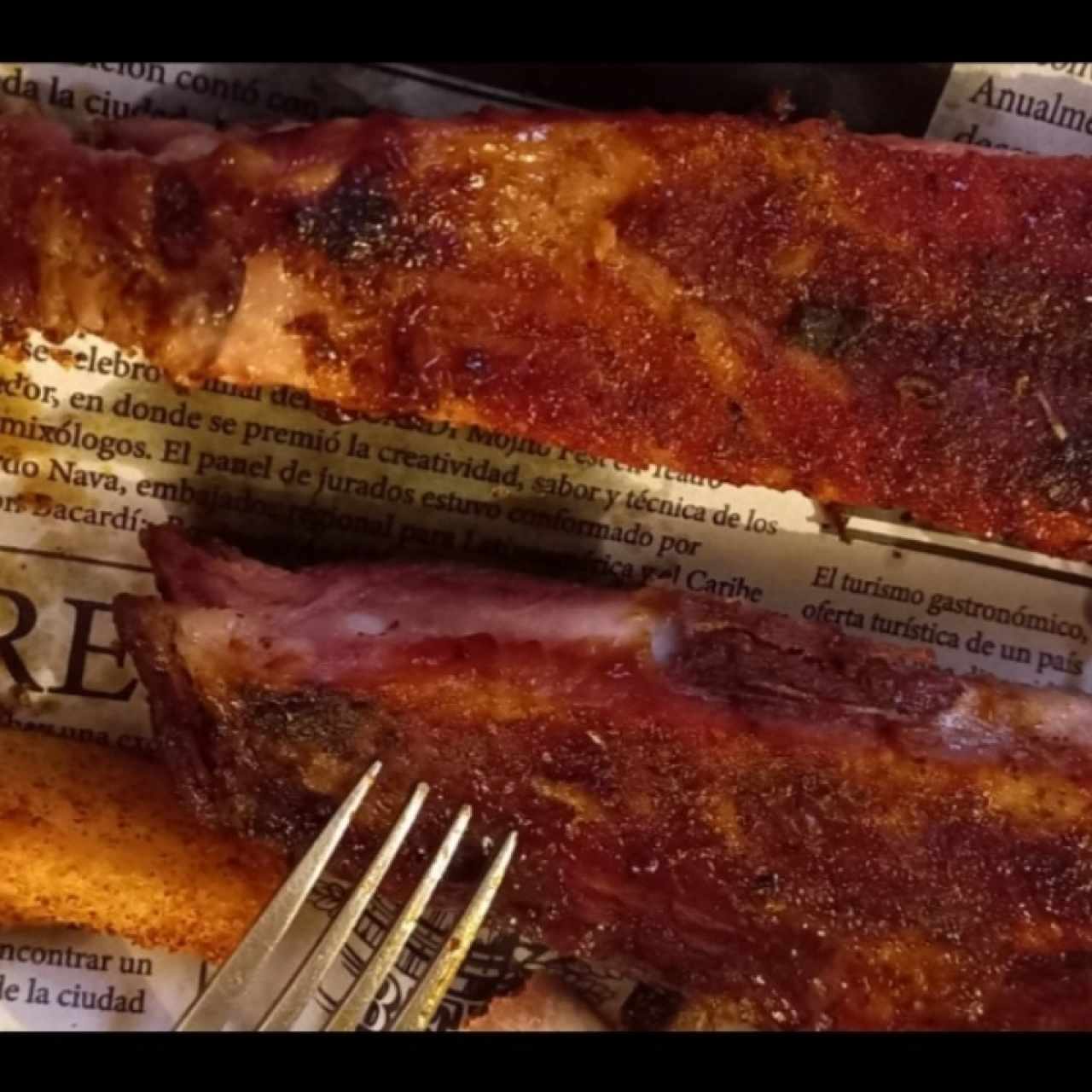 Costillas BBQ