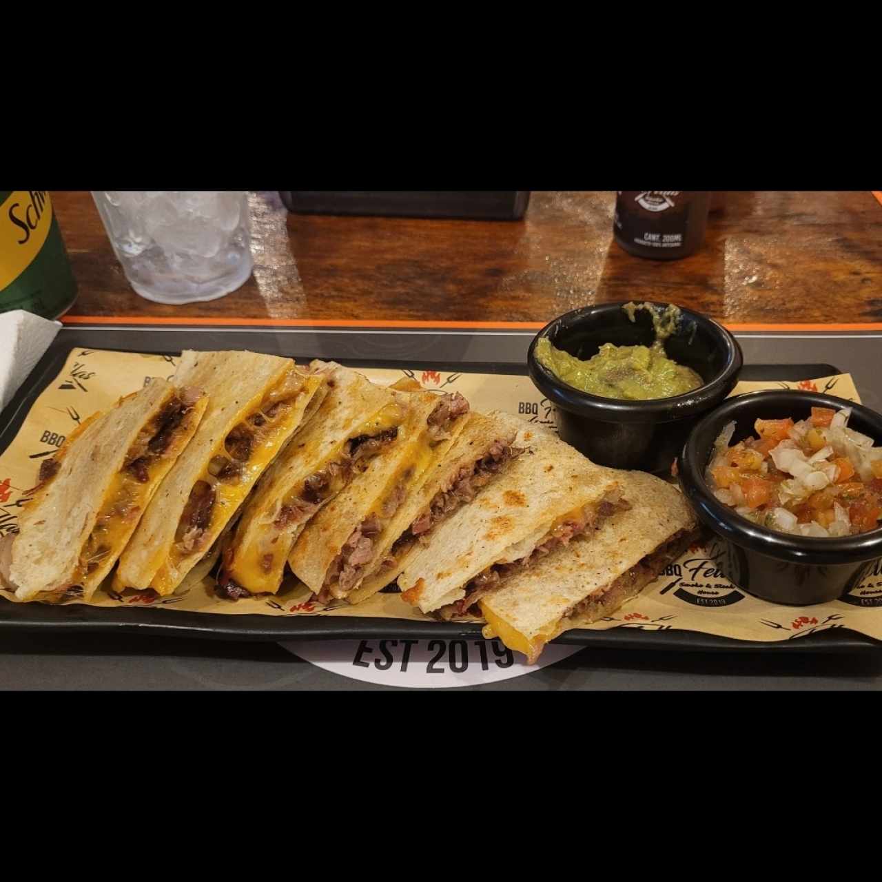 quesadillas de brisket