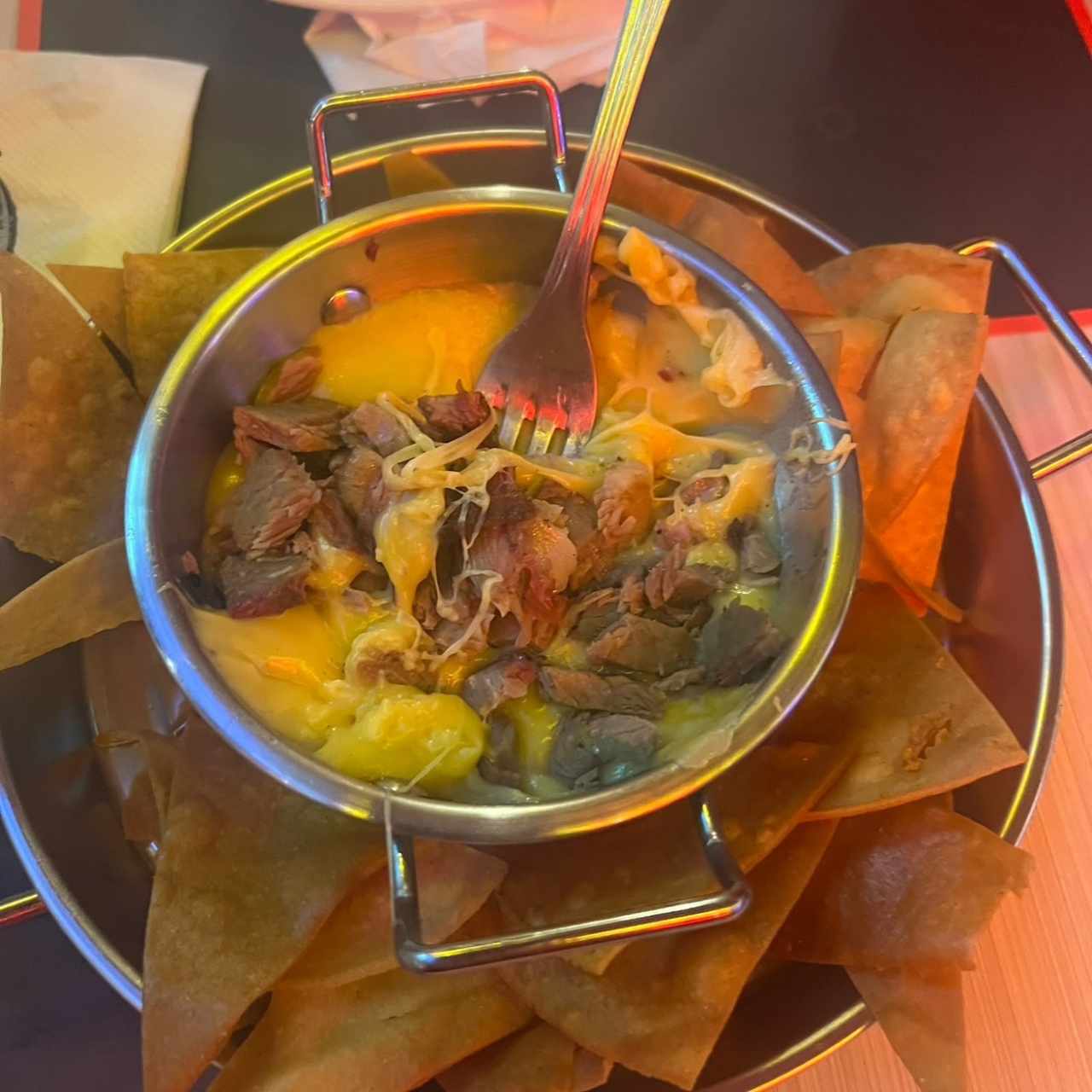 Queso fundido 