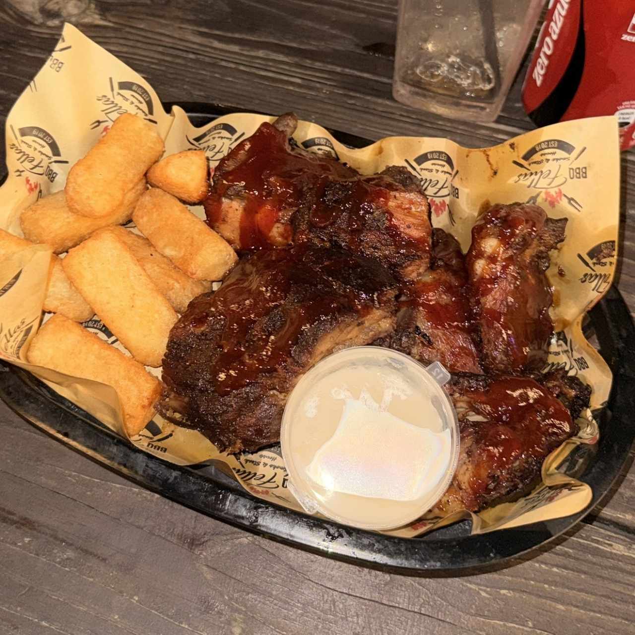 Pork Bites (1lb) con yuca