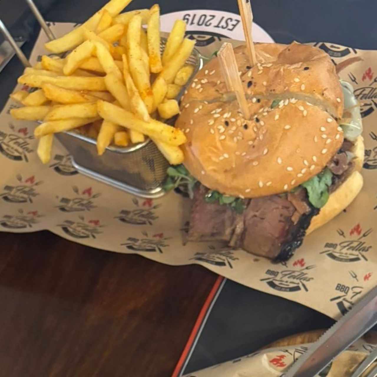 Hamburguesa Brizketa