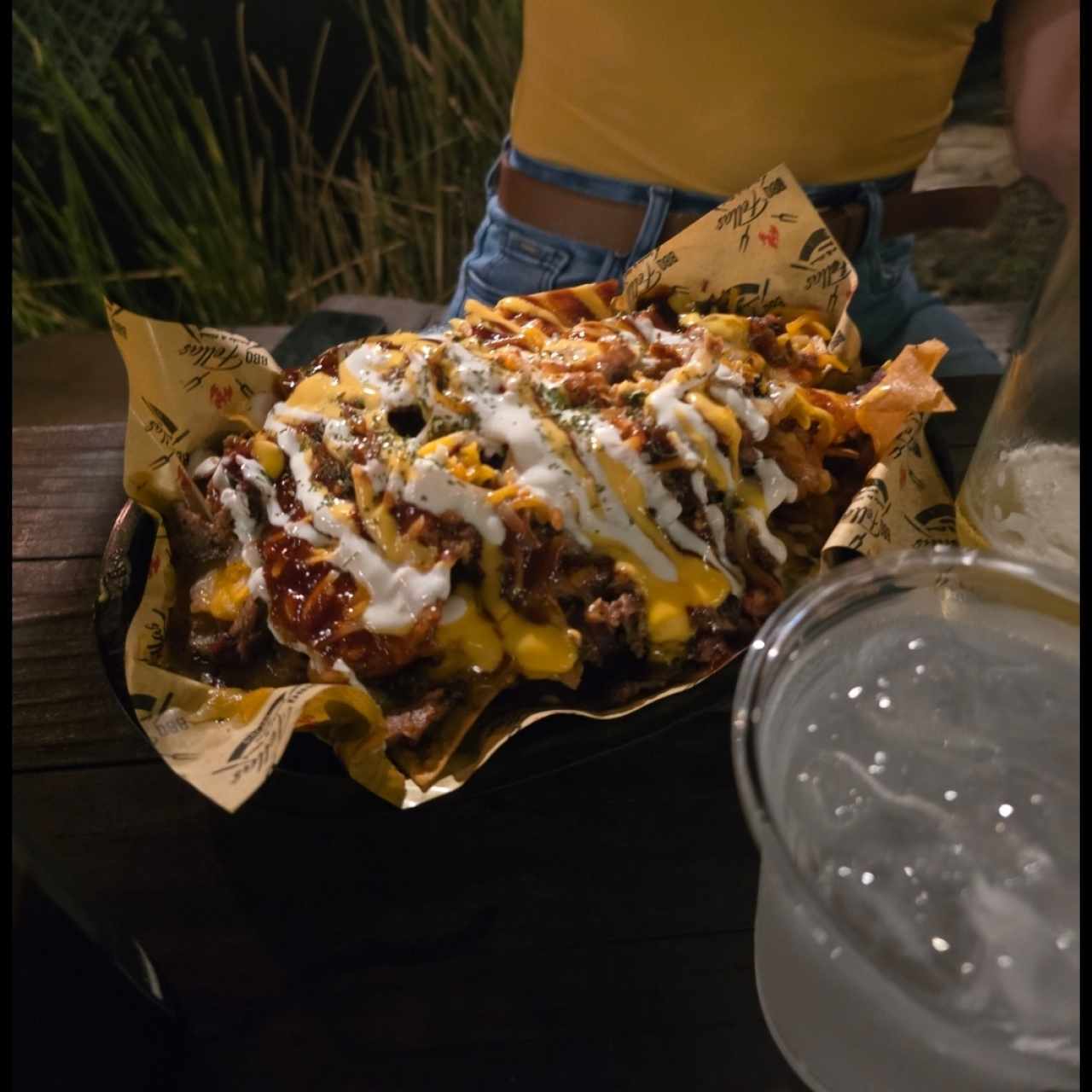 nachos de brisket