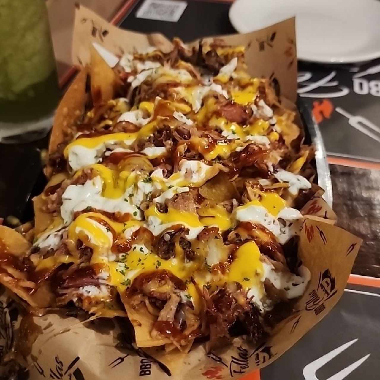 Nachos pullpork