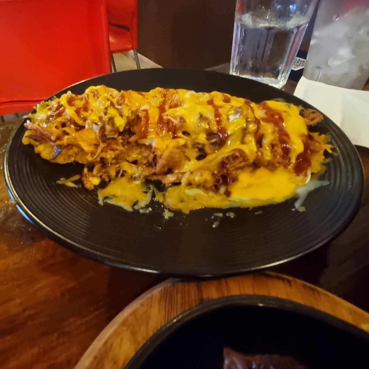 Patacones de pulled pork