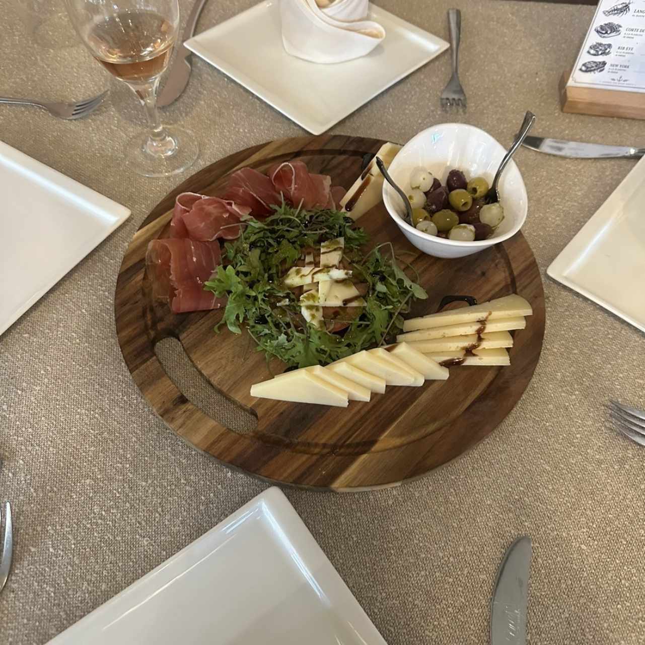 Tabla de quesos Receta del Chef