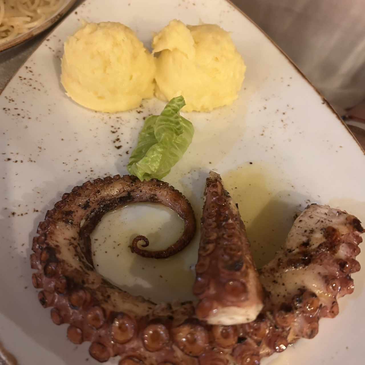 Pulpo con puré