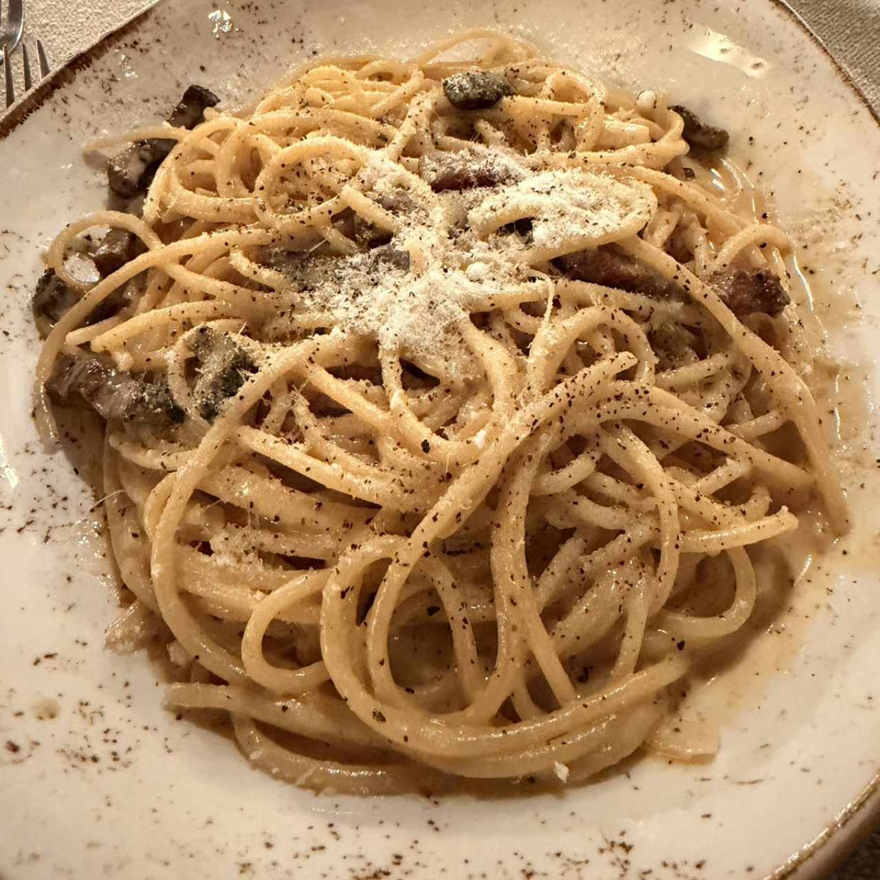 Spaghetti a la Carbonara
