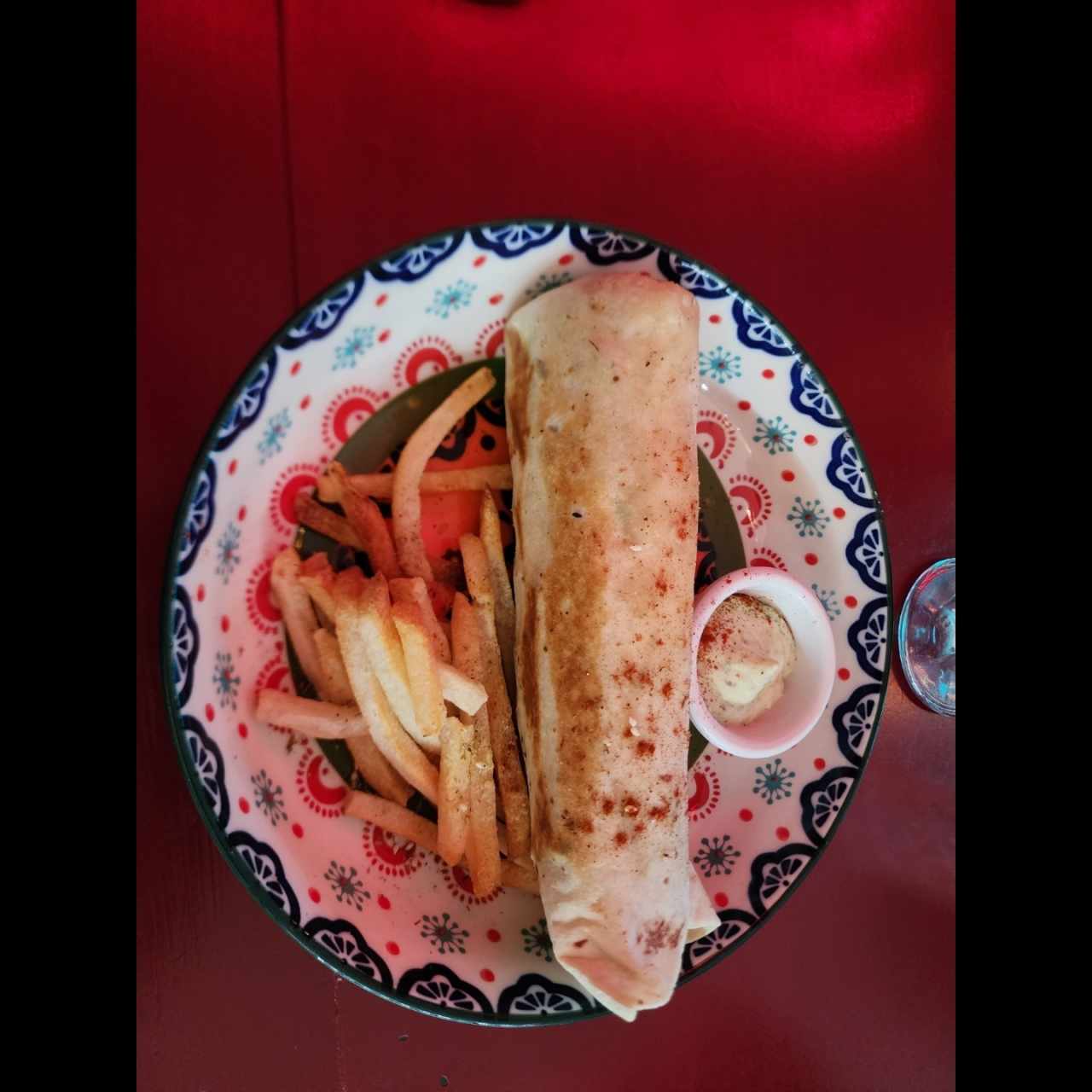 chawarma de cordero