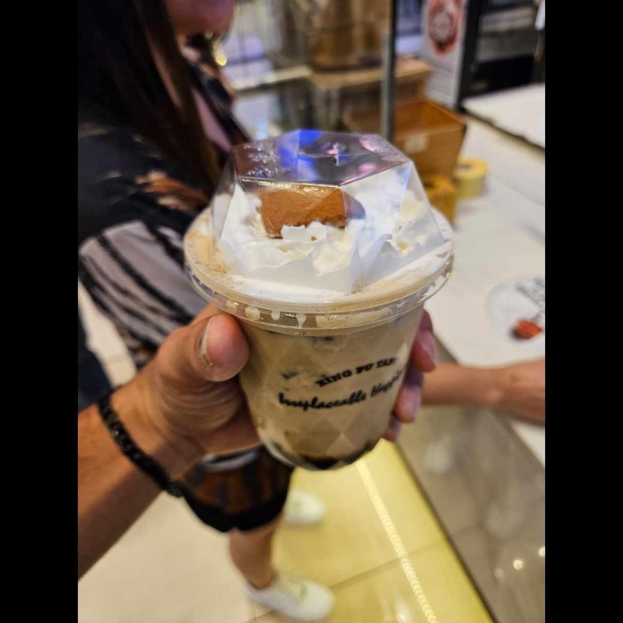 biscoff cookie boba milk