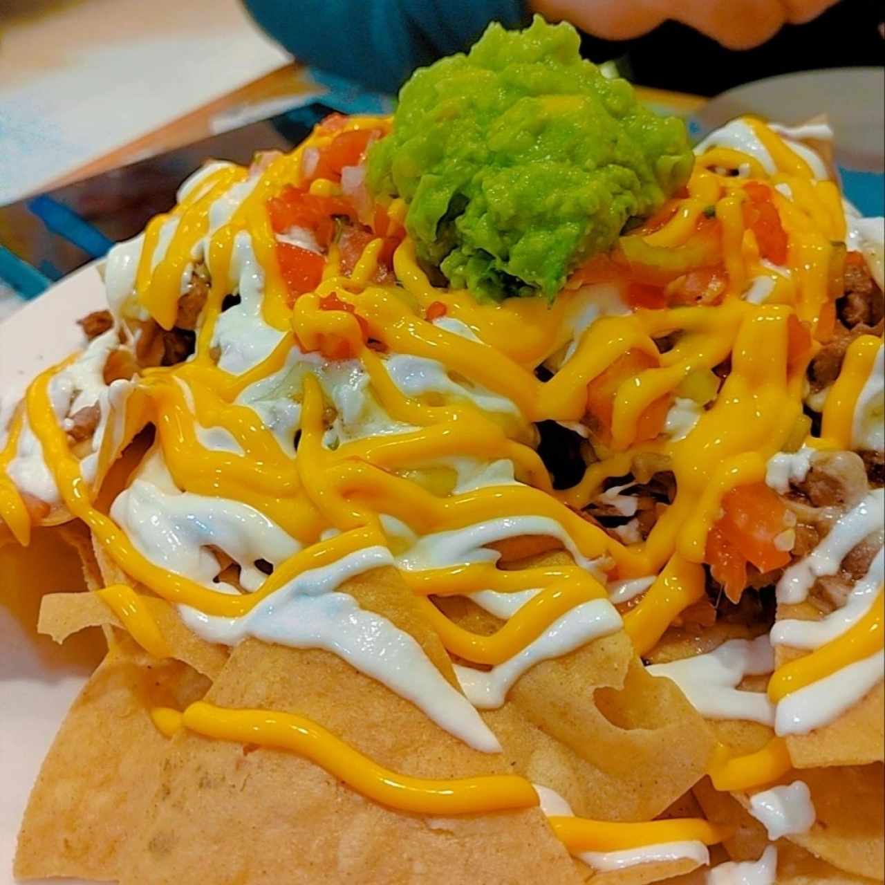 Nachos especiales de Bistec