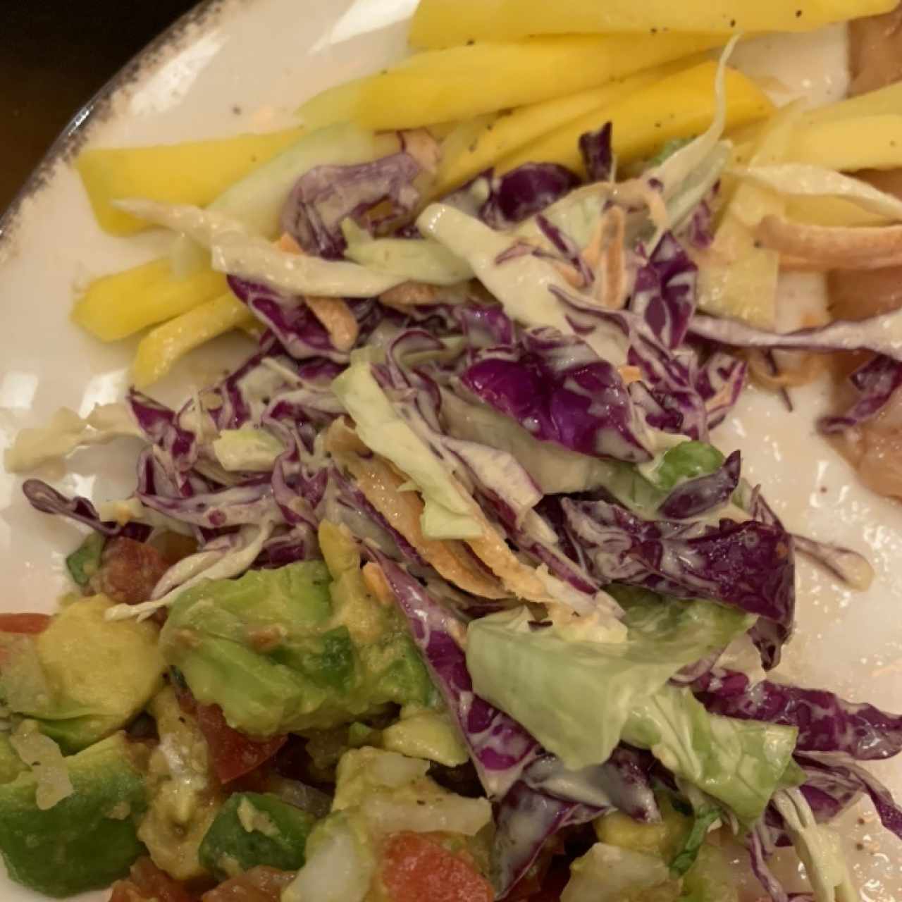 Variedad de ensaladas 