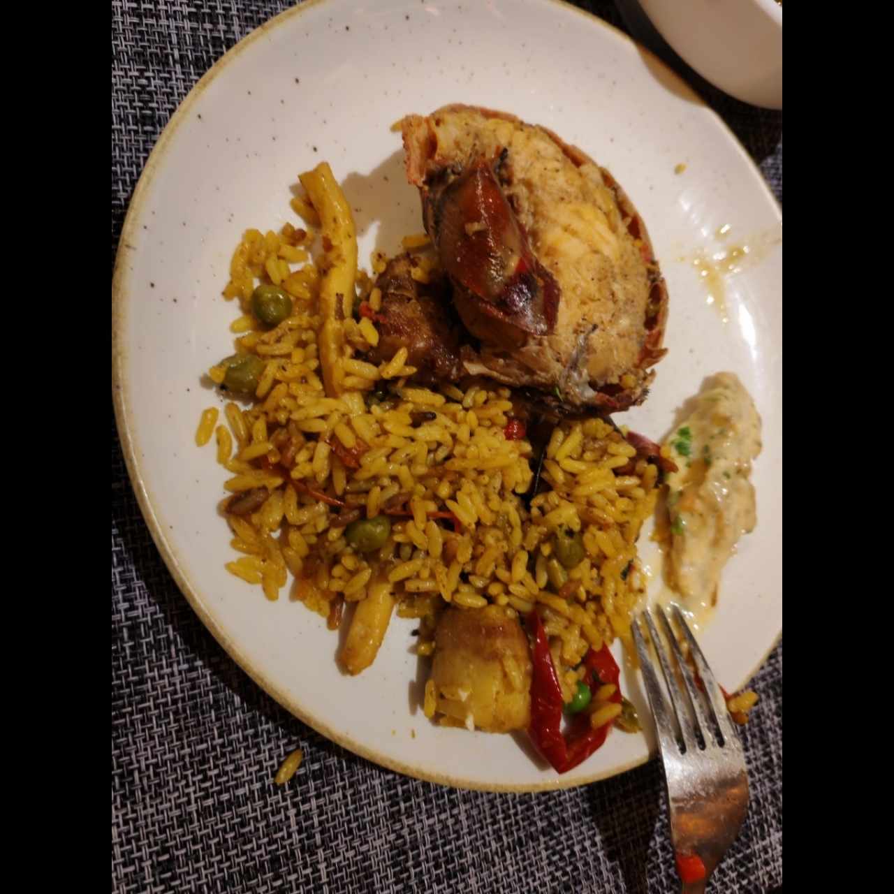 Paella de mariscos