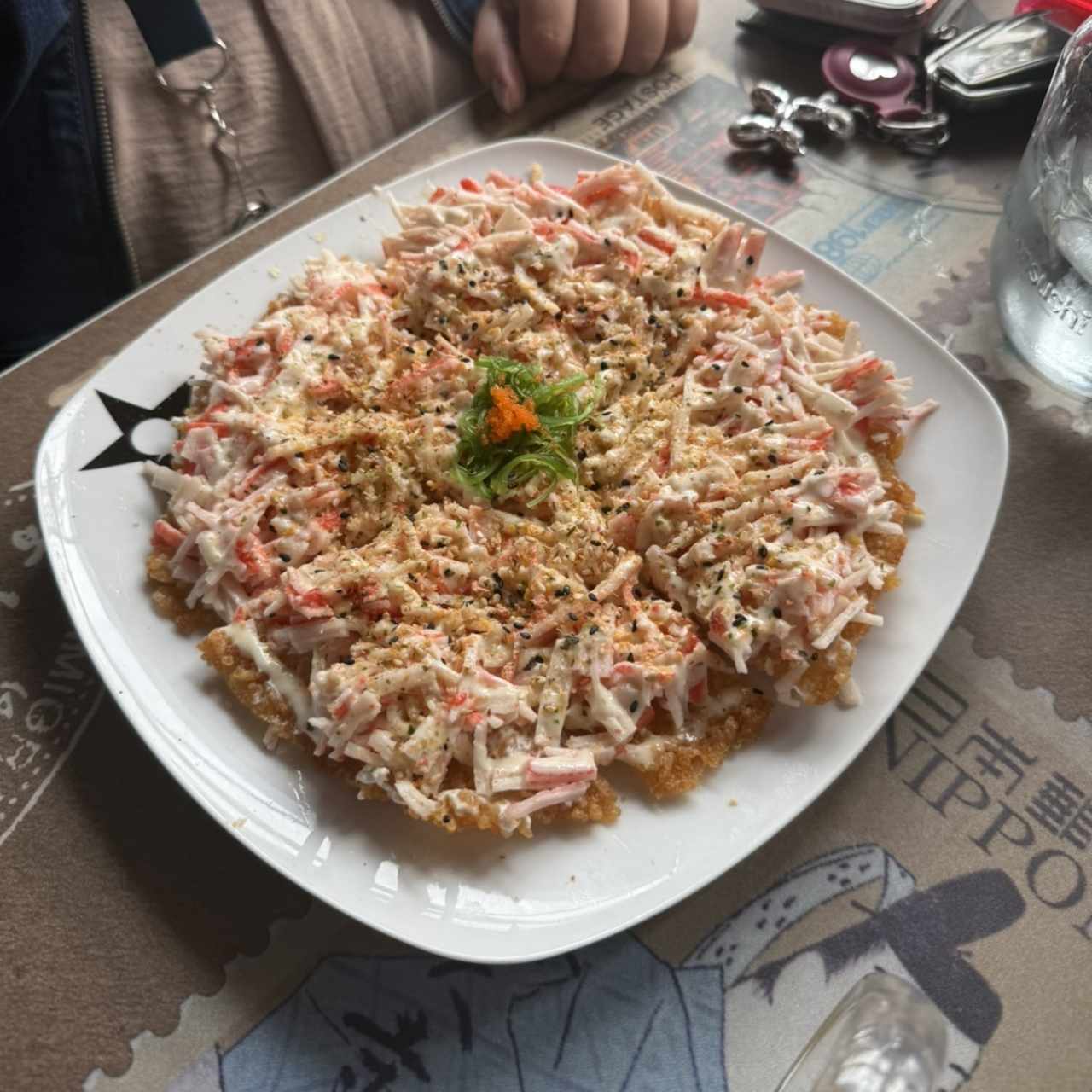 Pizzas Crocantes - Pizza de Cangrejo