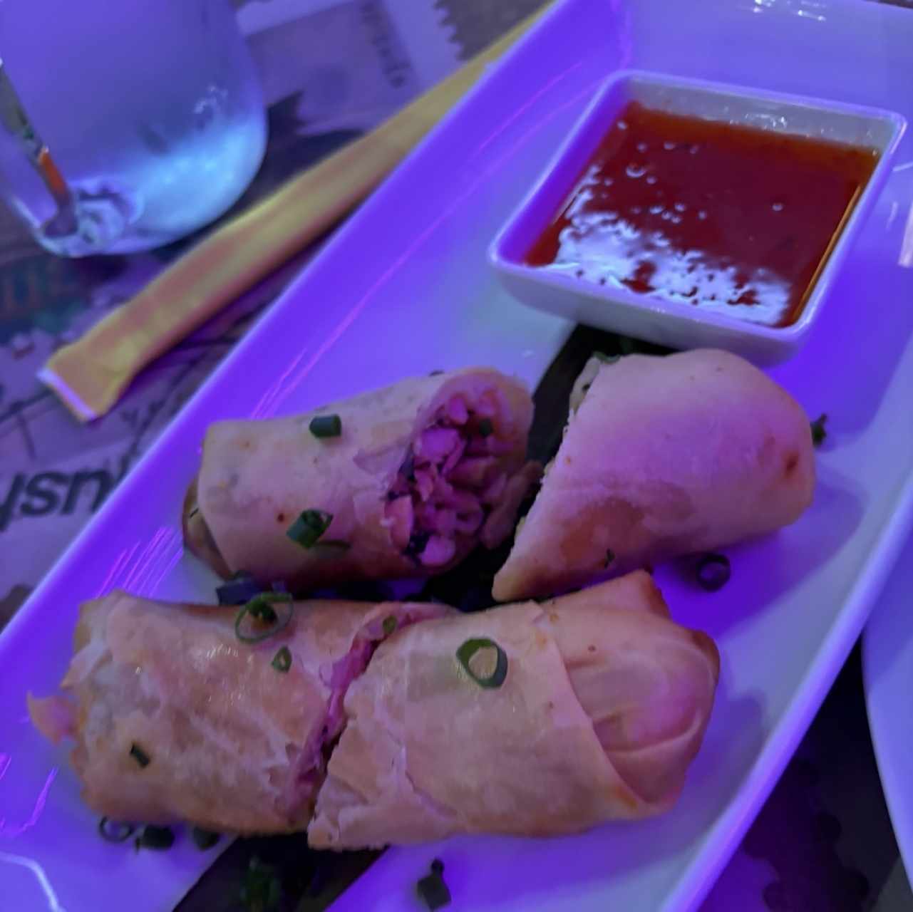 Spring Roll de Pollo y Vegetales (2 unidades)