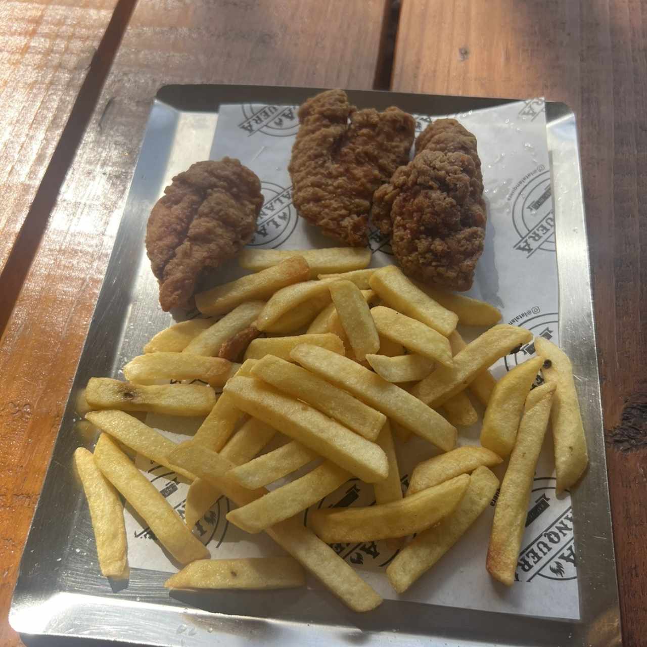 Menu de niños 