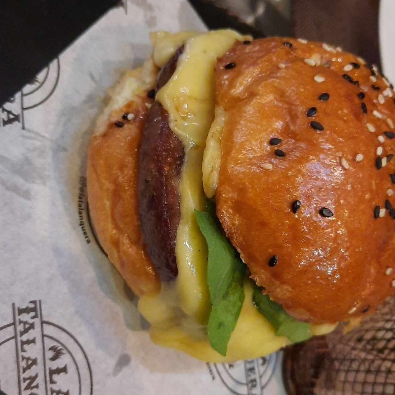 Hamburguesa 4 quesos