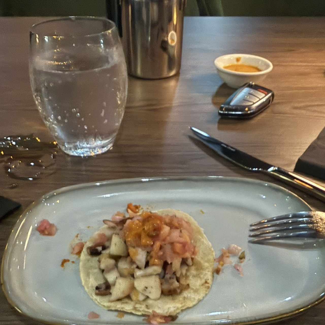 Taco de pulpo  