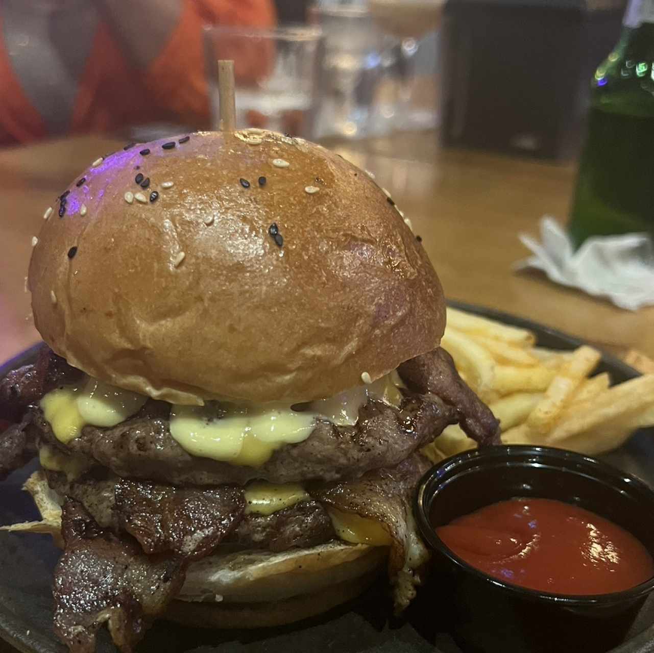 Doble Bacon Cheese Burger