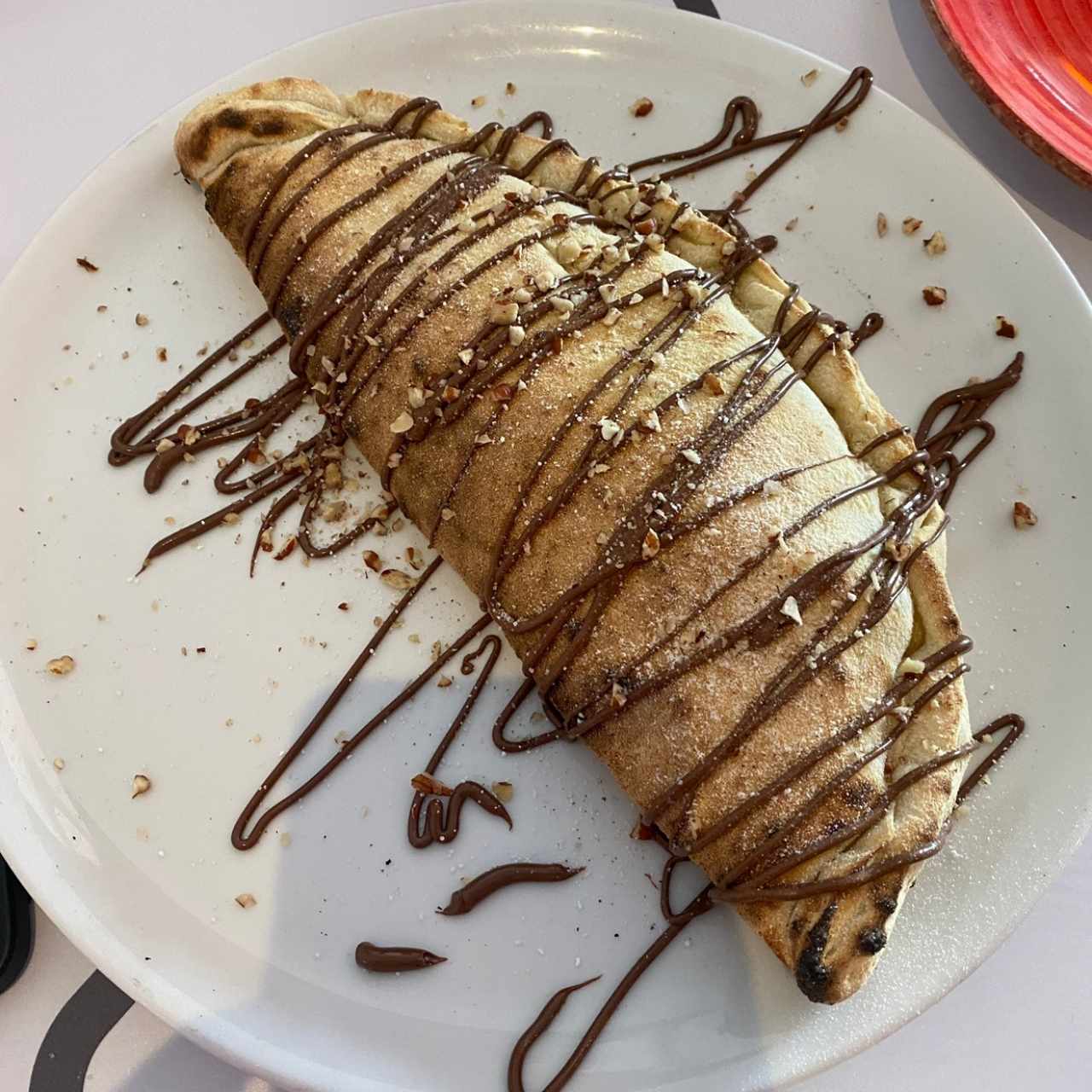 Postres - Calzone de Nutella