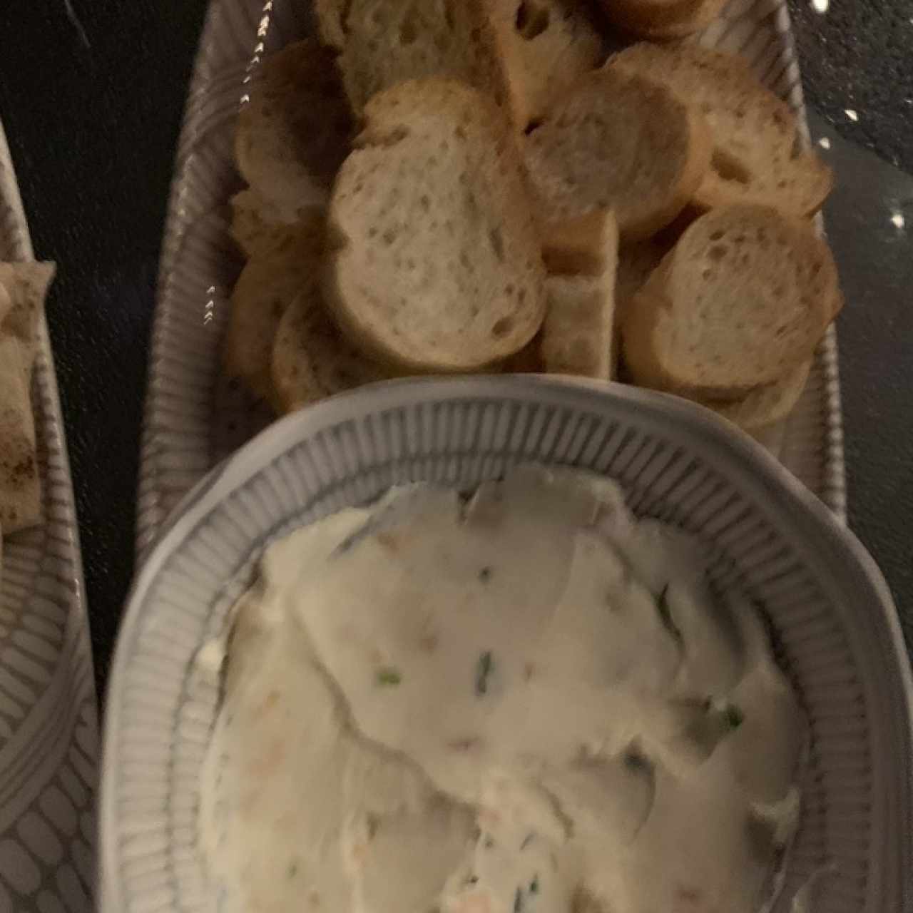Queso crema y salmon
