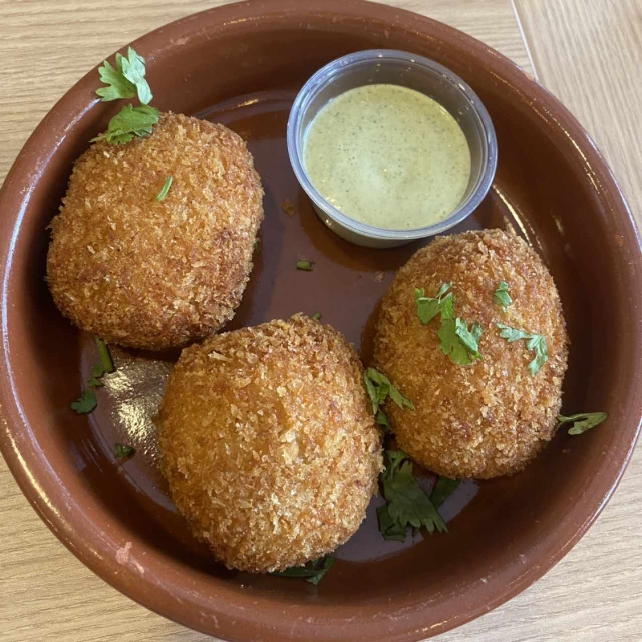 Entradas - Croquetas de Plátano Maduro y Queso