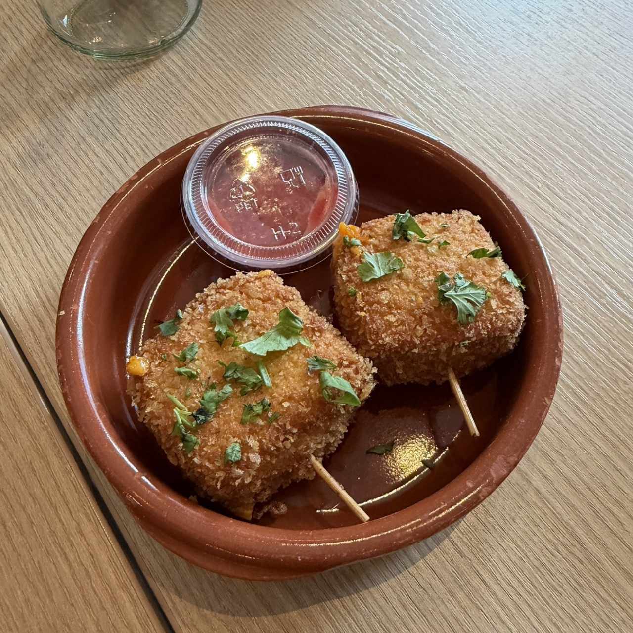 Croquetas de Cheddar y Chicharrón