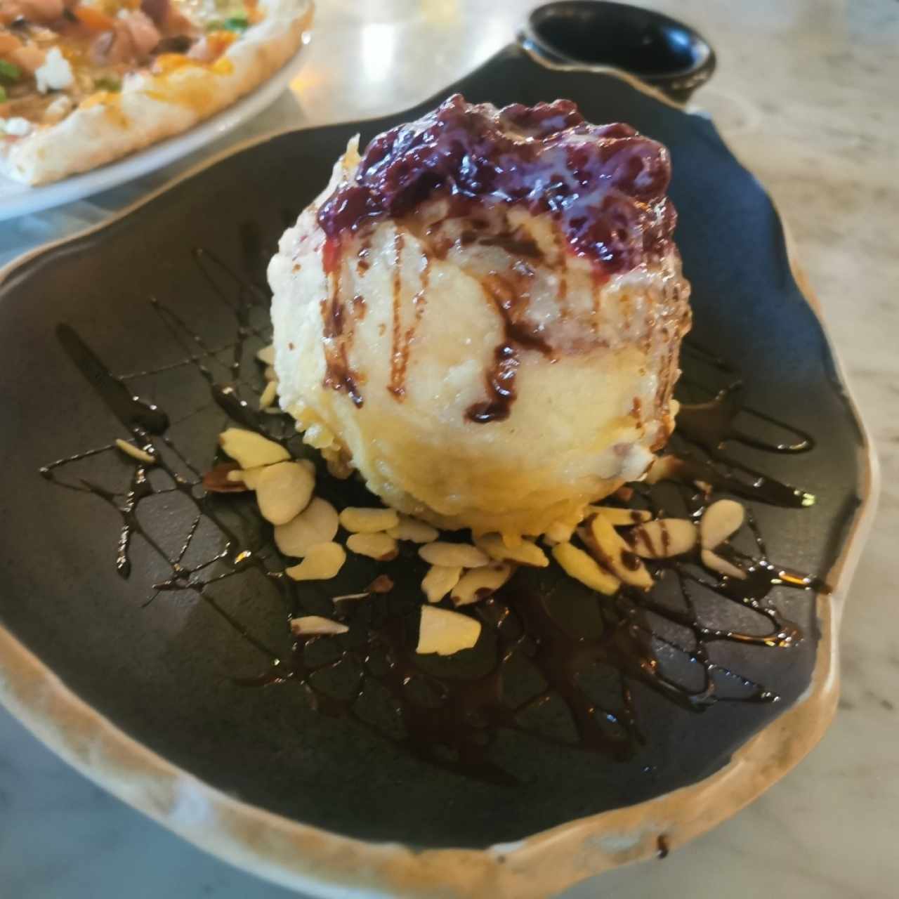 Esfera Geisha - helado frito 
