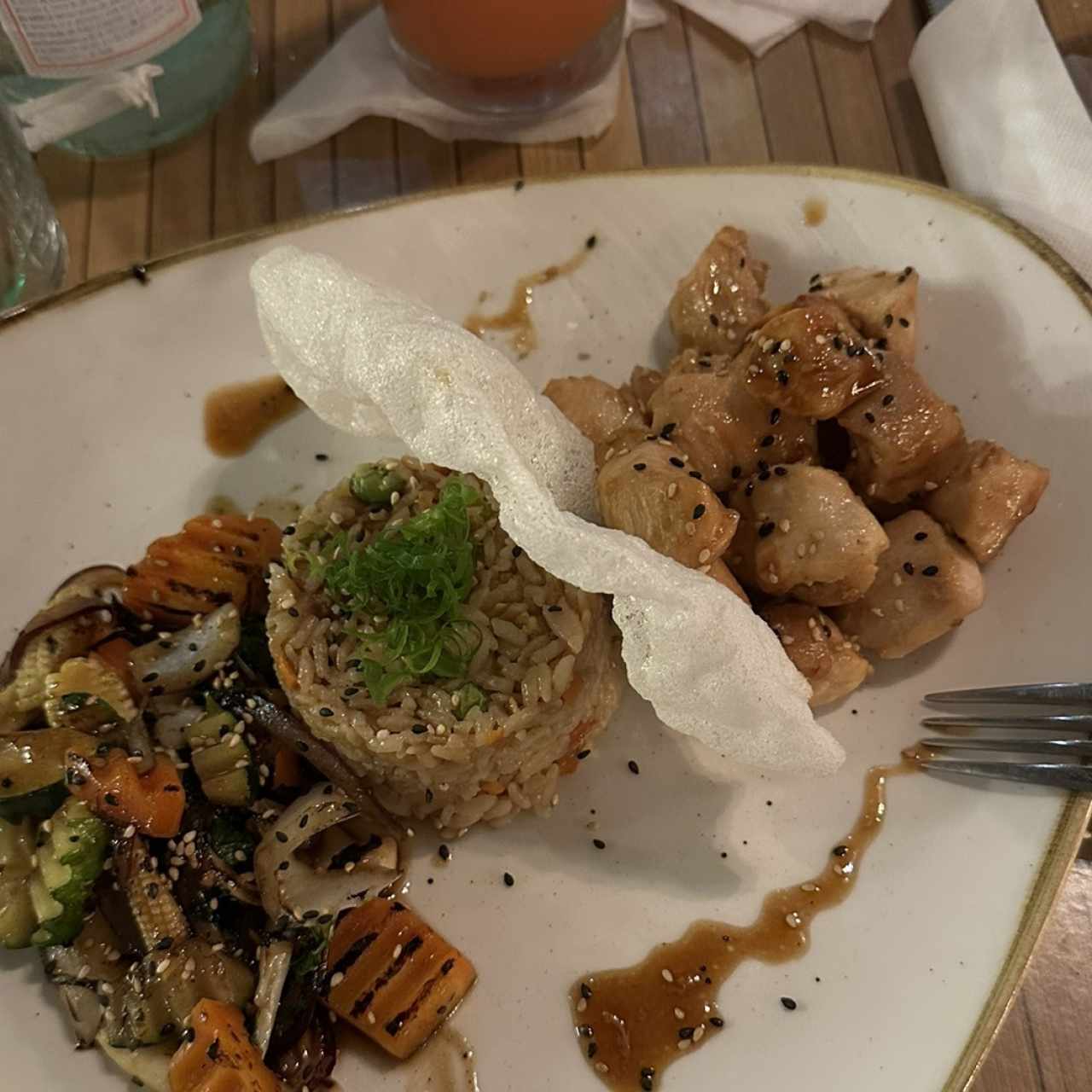 POLLO TERIYAKI