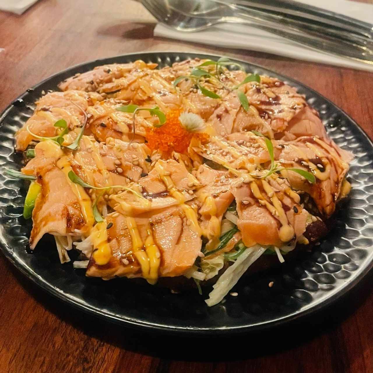 Pizza de Salmón 