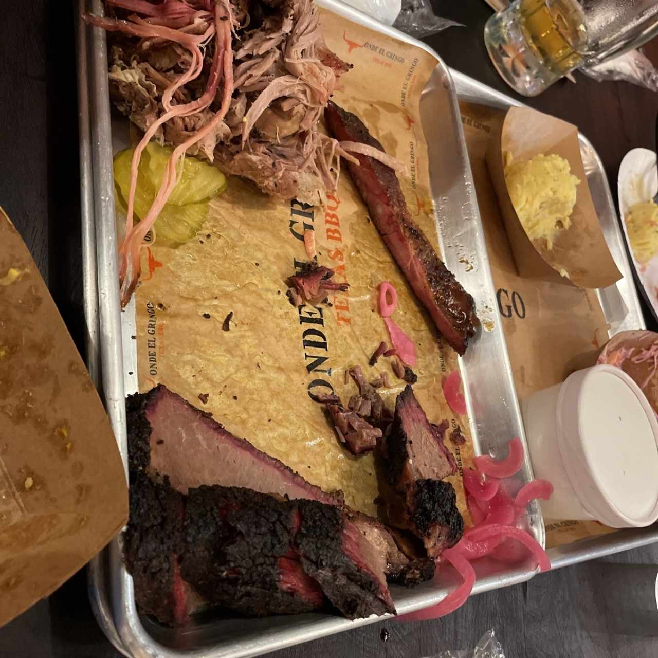 bandeja familiar 🤣 no quedo nada 