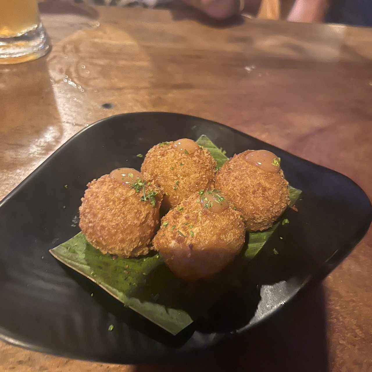Empezamos Con: - Croquetas de Platano